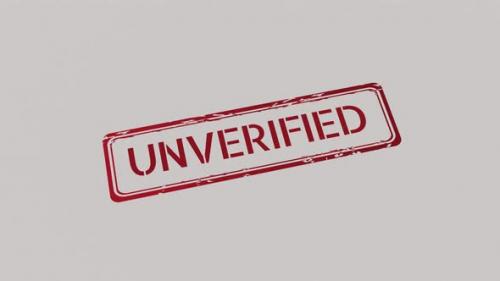 Videohive - UNVERIFIED Stamp - 42479487
