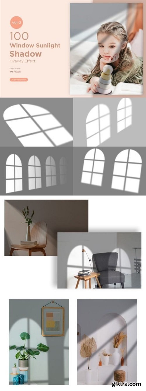 Sunlight Shadow Overlay Effect Bundle 2