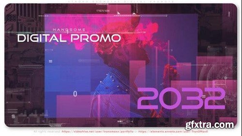 Videohive Strong Geometry Digital Promote 42486184