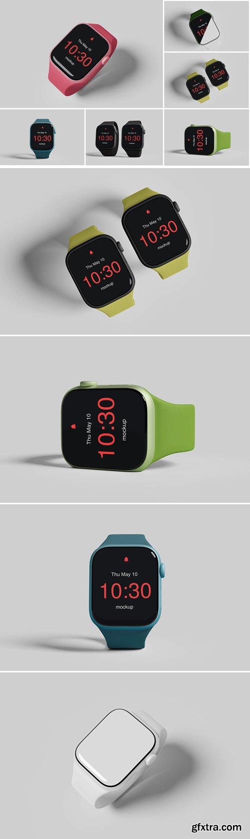 Apple Smartwatch Mockup SC63F8D