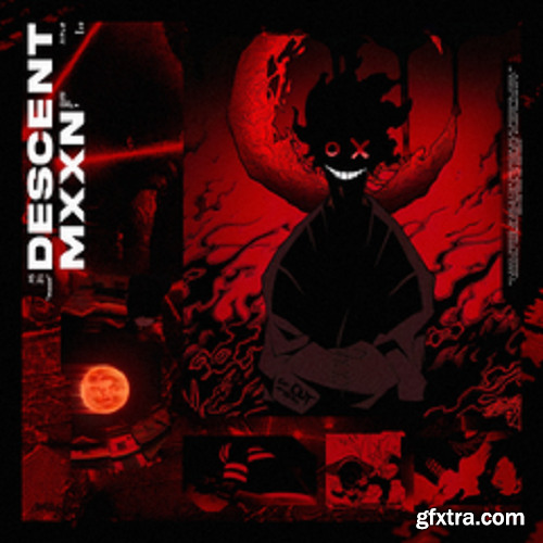 Vampirex Descent Moon Drum Kit