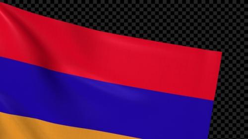 Videohive - Armenia Flag Transition - 42496546