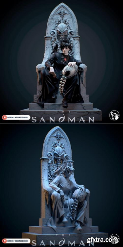 Sandman by Messias 3D Figure – 3D Print