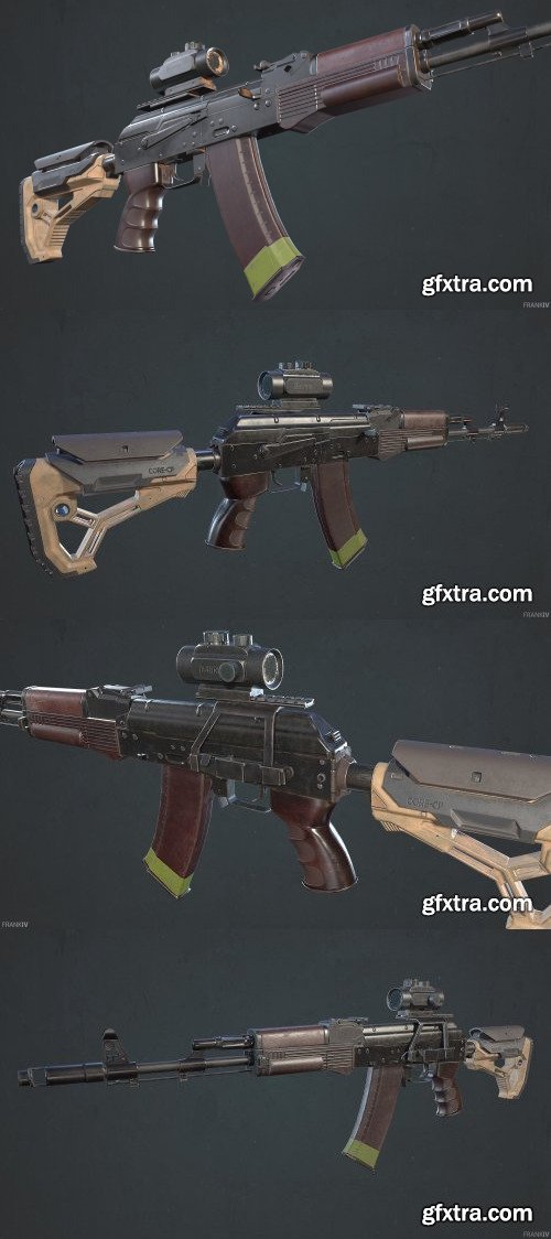 AK 74 customized