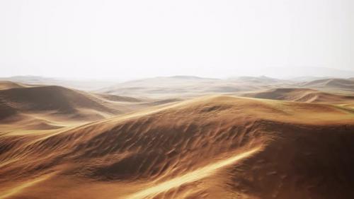 Videohive - Beautiful Sunset Over Sand Dunes of Sahara Desert in Morocco - 42558602