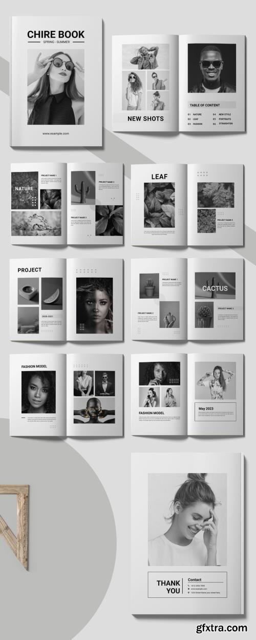 Book Design Layout Template 2023 519191651