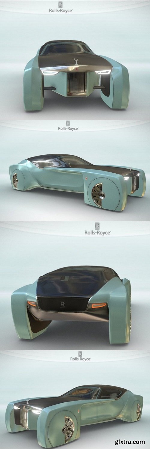 Rolls Royce Vision Next 100 3D Model
