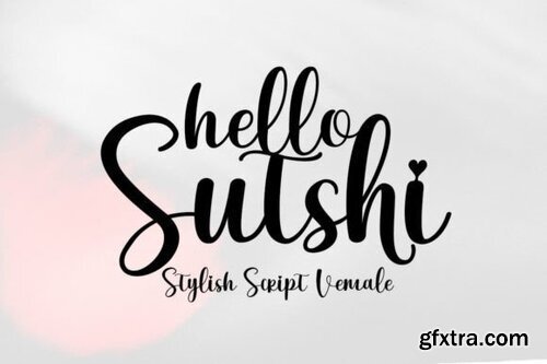 Hello Sutshy Font