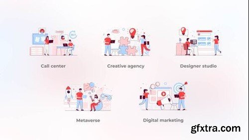 Videohive Creative agency - Flat concepts 42487992