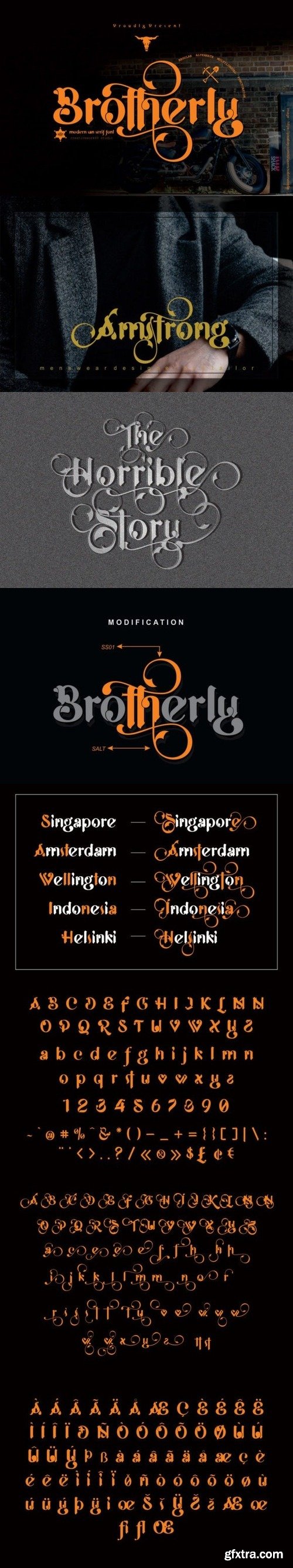 Brotherly Font