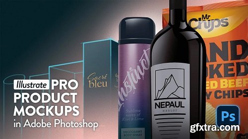 Illustrate Pro Product Mockups in Adobe Photoshop