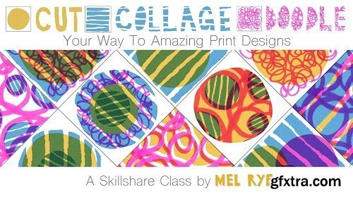 Cut, Collage & Doodle Amazing Print Designs: Adobe Photoshop Basics