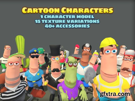 Unity Asset - Cartoon Characters v1.2