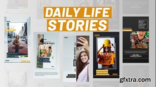 Videohive Daily Life Stories 42510494