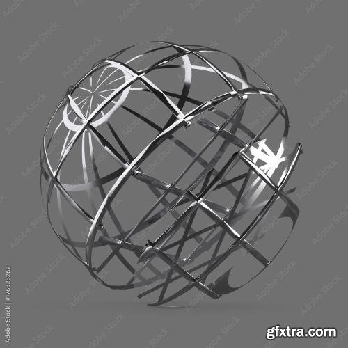 Square metal wire mesh 176328262