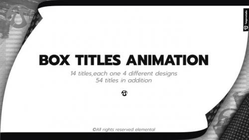 MotionArray - Box Title Animation - 1290162