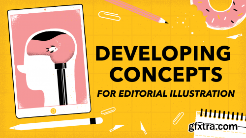 Developing Concepts for Editorial Illustration Using InDesign