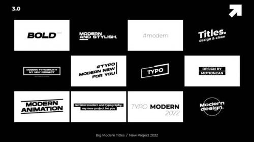 Videohive - Modern Titles 3.0 | Premiere Pro - 42465251