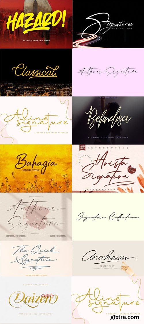 25 Best Signature Fonts