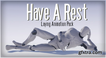 Unreal Engine Marketplace - Have A Rest - Laying Down Animation Pack (4.17 - 4.27)