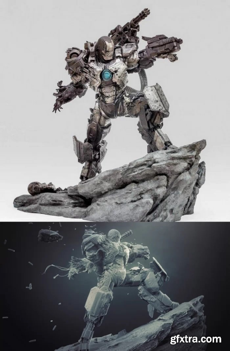 Joe Grundfast – War Machine – Iron patriot – 3D Print Model