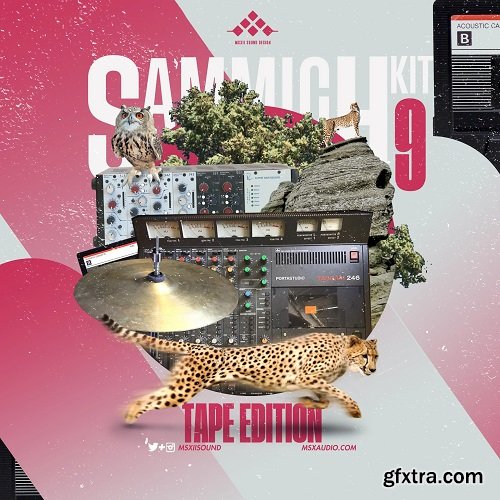 MSXII Sound Design Sammich Kit Vol 9 (Tape Edition)