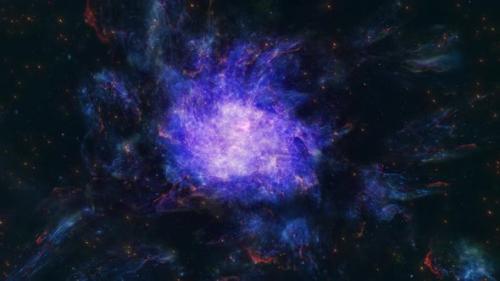 Videohive - Nebulae in the Dark Universe 4k - 42593484