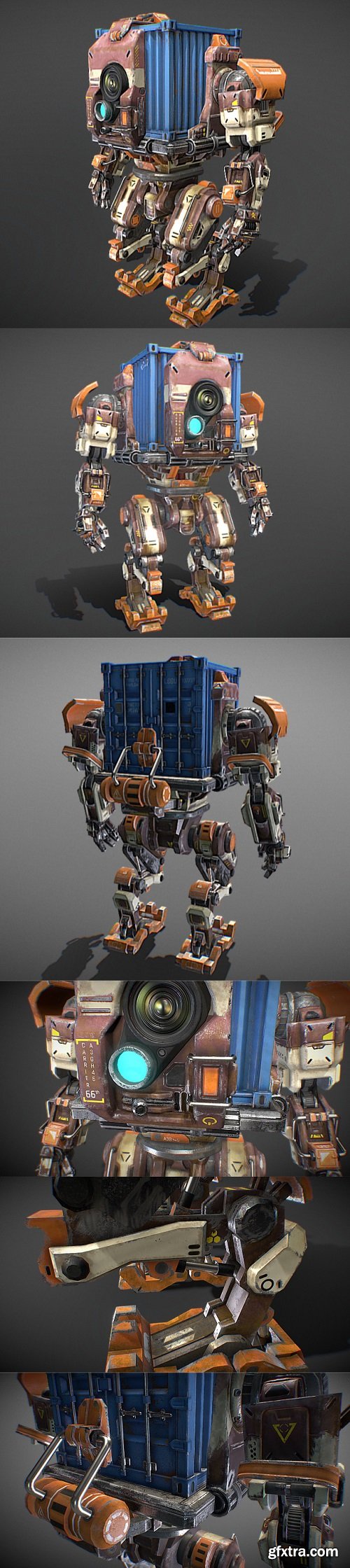 Container Mech Robot