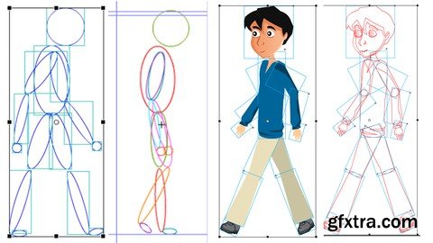 Introduction To Cartoon Walk Cycle Animation: Adobe Animate