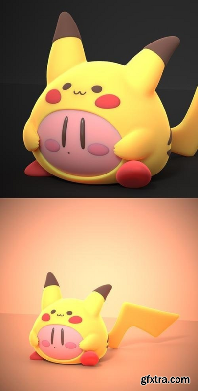 Kirby Pika – 3D Print
