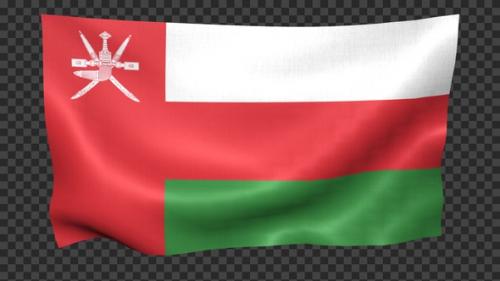Videohive - Oman Flag Waving Looped - 42663952