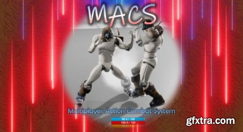 Unreal Engine Marketplace - Multiplayer Action Combat System (MACS) [5.0-5.1]