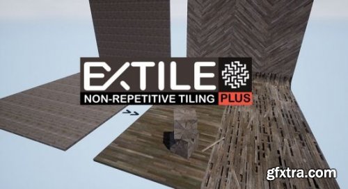 Unreal Engine Marketplace - EXTILE PLUS Non-repetitive tiling master materials and functions v3 (5.0)