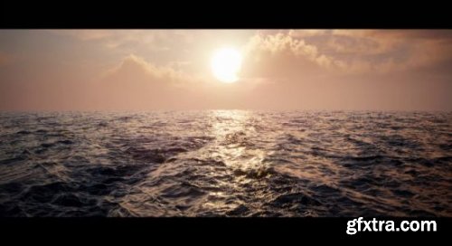 Unreal Engine Marketplace - Ocean System for Rendered Cinematics v2.0