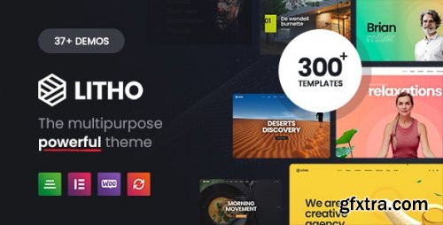 Themeforest - Litho - Multipurpose Elementor WordPress Theme By Themezaa 1.6 - Nulled