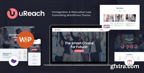 Themeforest - uReach | Immigration & Relocation Law Consulting WordPress Theme v1.1.7 - Nulled