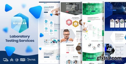 Themeforest - NovaLab - Science Research & Laboratory v1.1.5 - Nulled