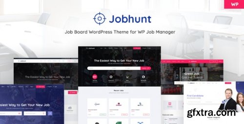 Themeforest - Jobhunt - Job Board WordPress theme for WP Job Manager v1.2.13 - Nulled
