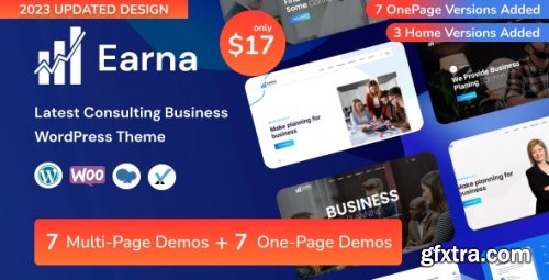 Themeforest - Earna - Consulting Business WordPress Theme v1.1.1 - 35198701 - Nulled