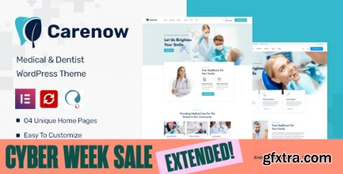 Themeforest - Carenow – Medical & Dentist WordPress Theme v1.0.7 - 35910552