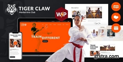 Themeforest - Tiger Claw | Martial Arts School and Fitness Center WordPress Theme v1.1.7 - 20371073 - Nulled