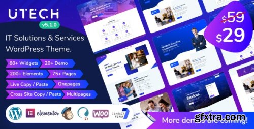 Themeforest - uTech - IT Solutions Services v5.1.0 - 33037470 - Nulled