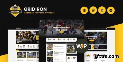 Themeforest - Gridiron | American Football & NFL Superbowl Team WordPress Theme v1.0.7 - 24840047 - Nulled