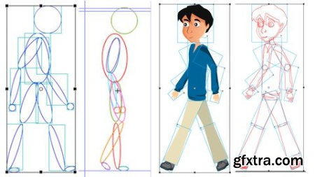 Introduction To Cartoon Walk Cycle Animation Adobe Animate