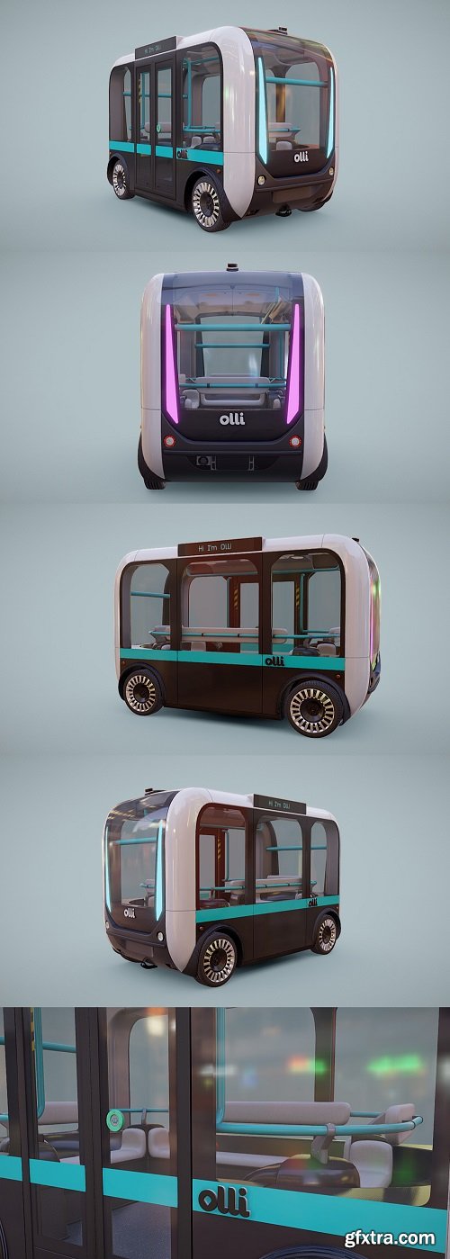 Driverless Bus Local Motors Olli