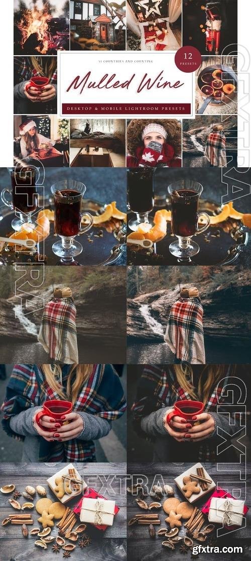 12 x Mulled Wine Fall Lightroom Presets RPCPCKX