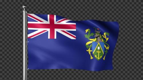 Videohive - Pitcairn Islands Flag - 42706032