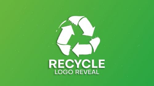 MotionArray - Recycle Ecology Green Logo Reveal - 1287210