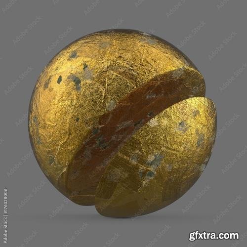 Damaged gold leaf 1 176328006