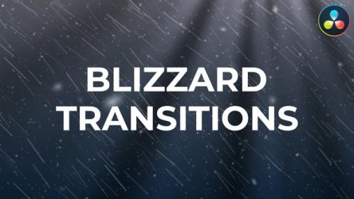 Videohive - Blizzard Transitions | DaVinci Resolve - 42711133